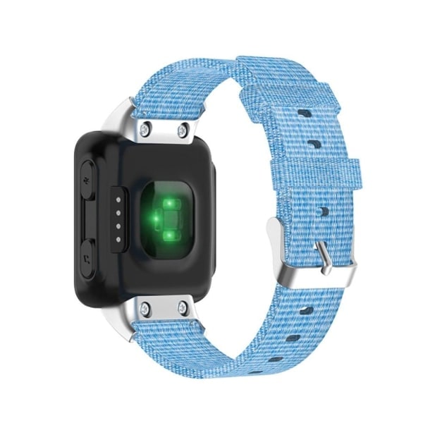 Garmin Forerunner 35 / 30 klockarmband i nylon - Himmelblå Blå
