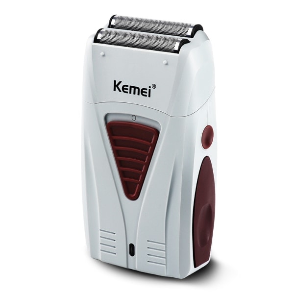 Kemei TS-1 17235 Pro Foilio Lithium Titanium Parranleikkuri, Johdollinen/Langaton, Pehmeä Langaton Parranleikkuri Lataimella, Harmaa