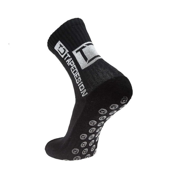 Tape Design Grip Sokker Svarte