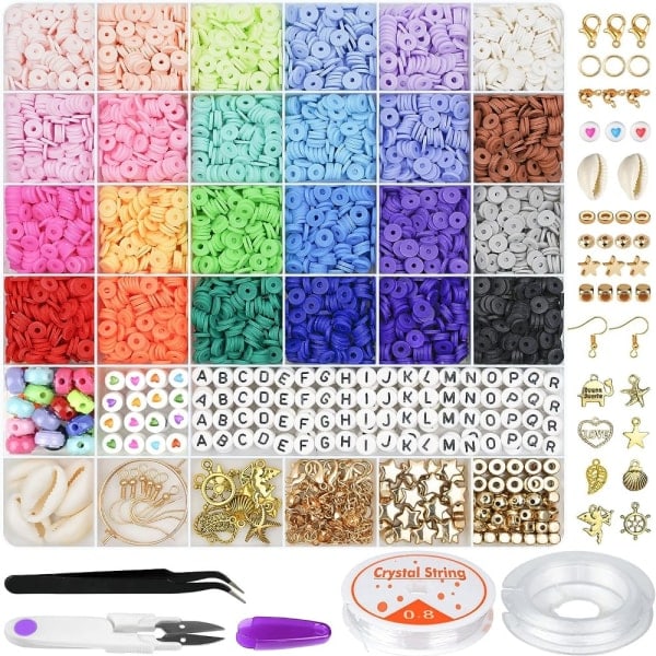 REMAKE 6000 st Armbandspärlor Set Armbandspärlor