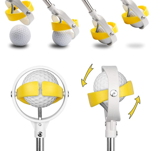 Golfboldopsamler 2M Bærbar Boldopsamlingsstang Gratis
