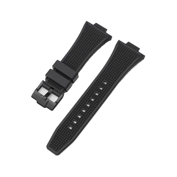 Tissot PRX Series Silikonarmband Svart Spänne Svart