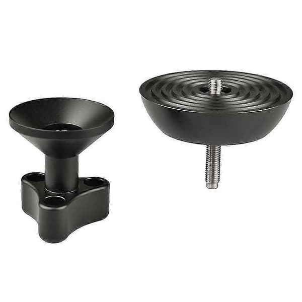 100 mm halvklots videohuvudadapter för Bogen 3/8 tums tappfäste