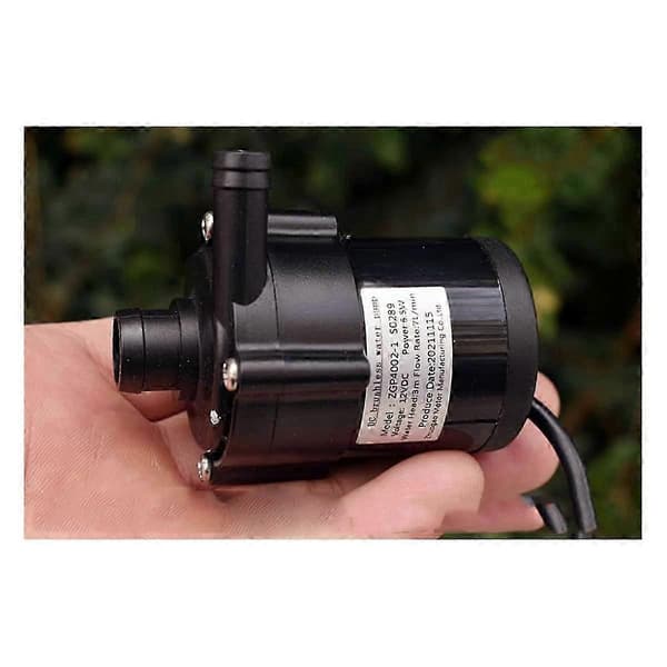 Dränkbar länspump 12V Micro Borstlös Pump 420L/H Lyft 3 Meter Stort Flöde 6.5 W Transferpump