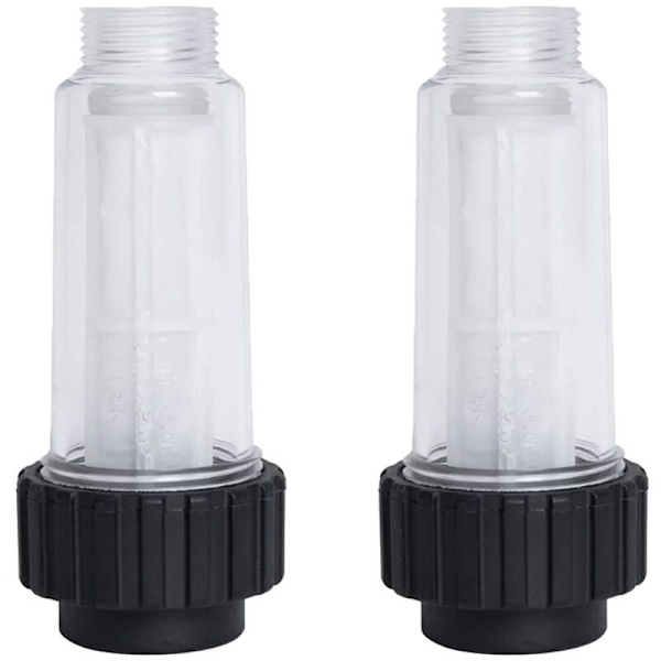 Högtryckstvätt filter skärm filterelement vatteninloppsfilter skärm rengöringstillbehör medium filter skärm filter 2 stycken