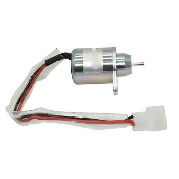 12V Brændstofafspærringsventil til Iseki E3CD E3CE E3CF E3CG Dieselmotor 34 34