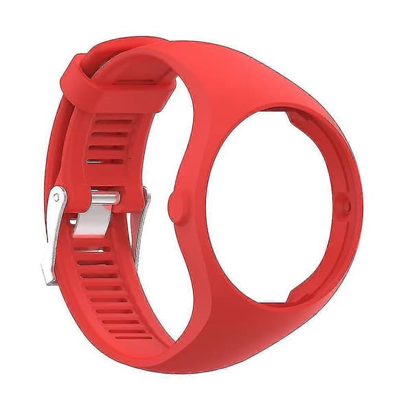 Polar M200 Smartwatch Erstatningsrem Holdbar Silikone Håndledsrem Red