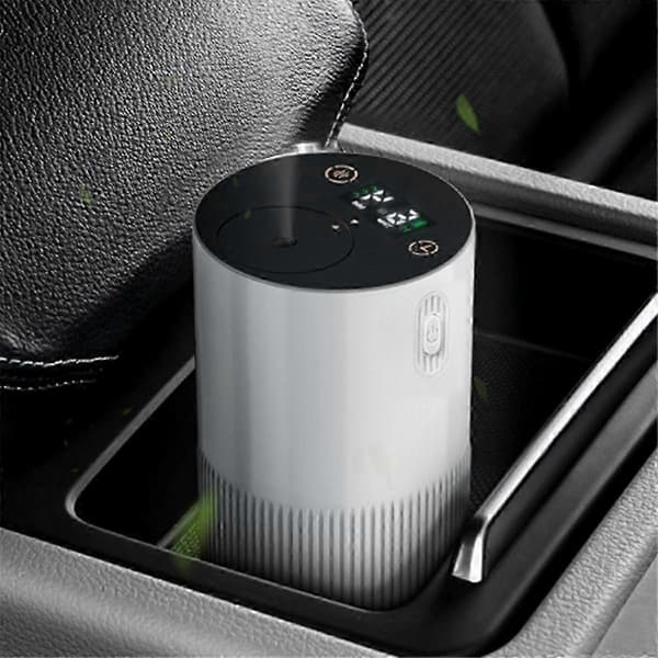 Vattenfri Diffuser för Eterisk Olja 4 Dimnivåer Diffusorer med Timer Auto-Av Hemnebulisator Luft