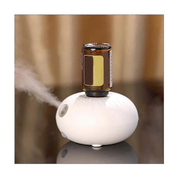 Bærbar Mini Aromaterapi Diffuser USB-drevet Automatisk Induktion Hvid White