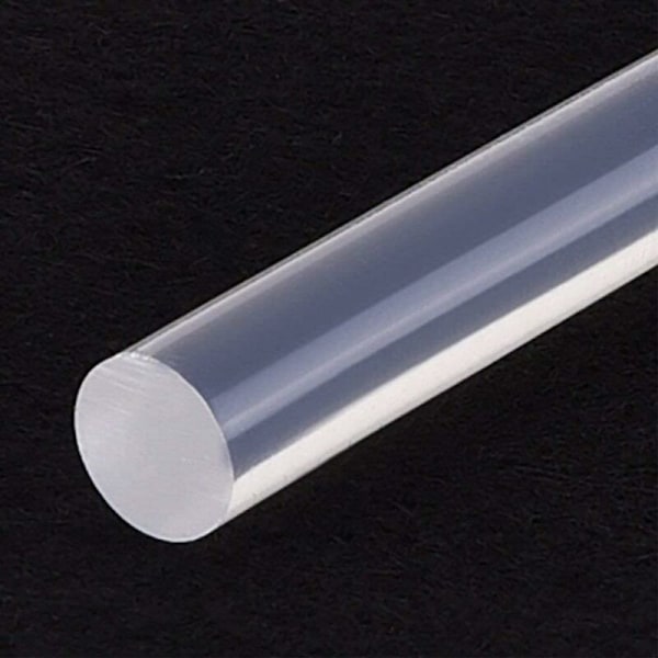 11mm 20kpl Kuumasulateliima, Läpinäkyvä valkoinen 11*300mm