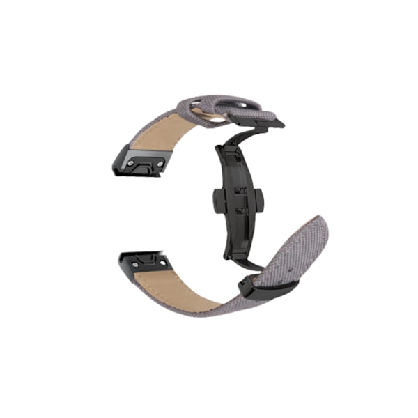 Garmin Fenix 5S/6/7X/3HR Quick Release Lærredsrem - 20mm 20mm 20mm