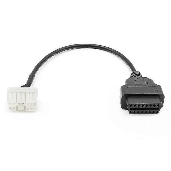 Til Tesla Model X / S 2012-2015 OBDII til 12-bens OBD-adapterkabel