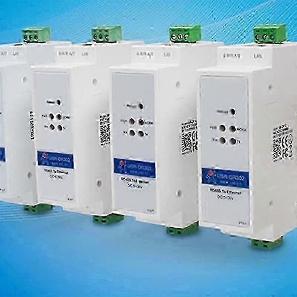 USR-DR302 DIN-skinne seriel RS485 til Ethernet TCP IP servermodul