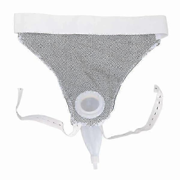 Bærbar urinopsamlingspose 2000ml til ældre med kateterkanal