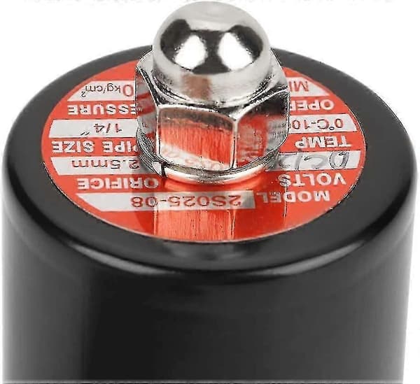 DC 12V elektrisk magnetventil G1/4\" elektrisk magnetventil normalt lukket luftventil 304 rustfrit stål