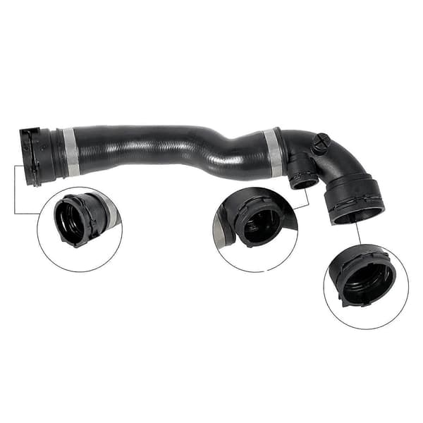 Radiatorslange vandrørledning til - E46 320 323 325 328 330 sort black