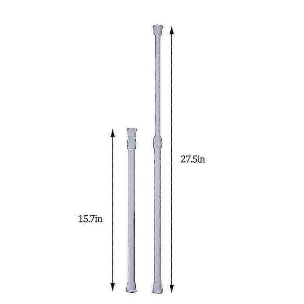 Solid Multifunktionell Utdragbar Gardinstång 5st 40-70cm