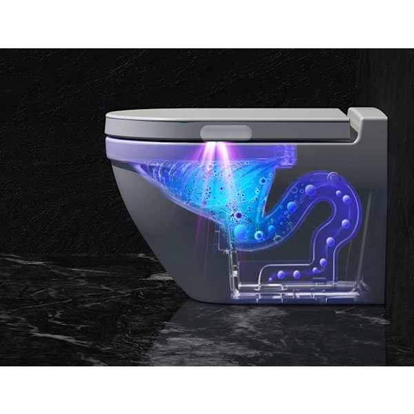 UVC Toalett Ultraviolett Germicid Lampa, Mini Portabel Hushållsdesinfektionslampa, USB Uppladdningsbar Sterilisator (FC-X01 (Tvåltyp)),