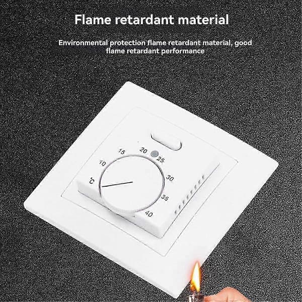 MK05 Golvvärme Temperaturregulator 220V 16A Programmerbar Termostat