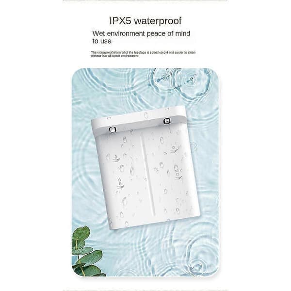 Automatisk sæbedispenser, Berøringsfri Automatisk Sæbedispenser, Dobbelt, Boble, Flydende, 300ml X 2, til