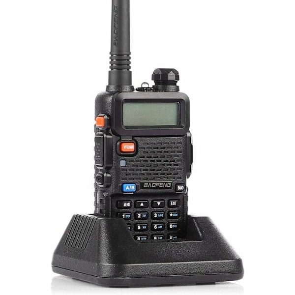 Walkie Talkie VHF UV5 FM-radio med dubbelbandsradio, (1 st)