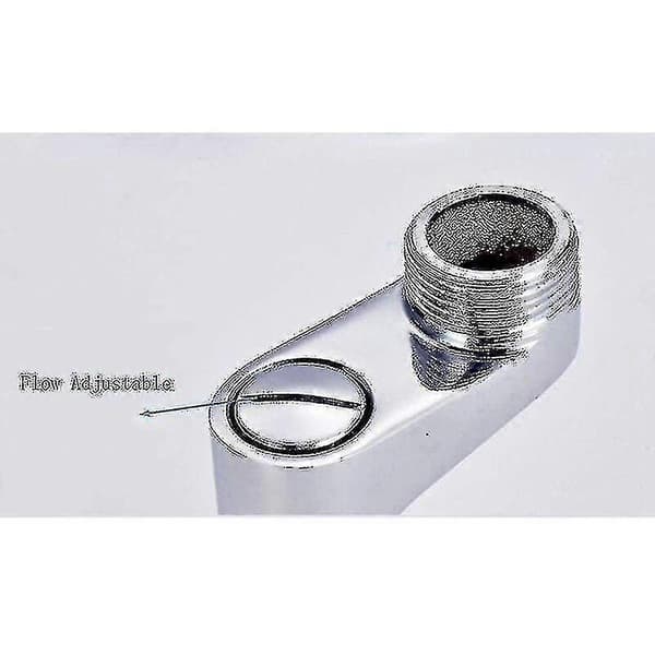2-pak massiv messing badekaradapter til 25 mm og 20 mm brusearmaturer