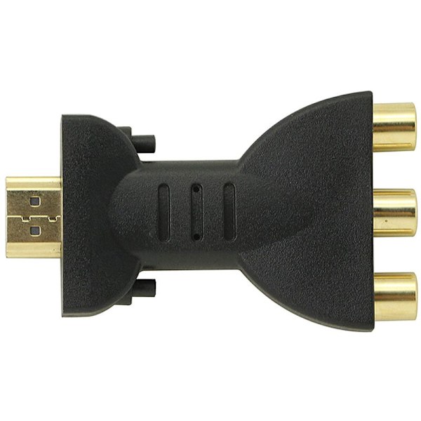 HDMI - 3RC -sovitin HDMI - RCA HD -sovitin 3RC punainen sininen vihreä sovitin