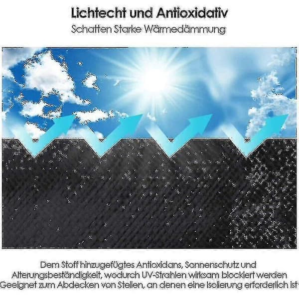 Holdbar 2x2m Grå Presenning til Udendørs Træbeskyttelse