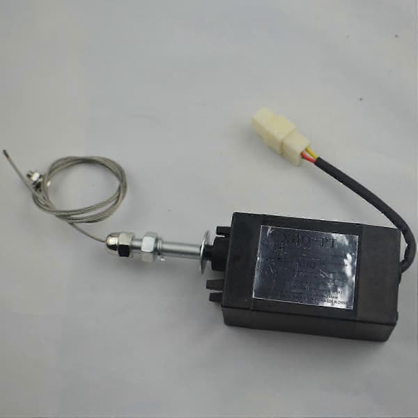 Normalt lukket DC 24V motorflammeudstyr Motorstop-solenoidventil -PT Power Off Pull Flameou