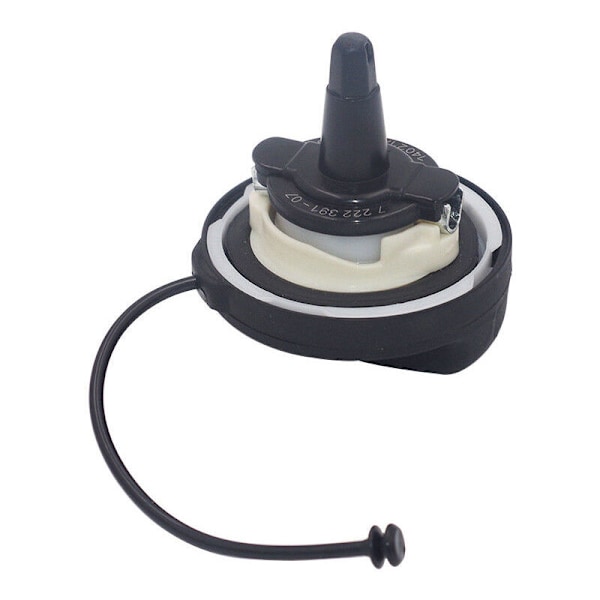 Svart Tanklock Bränsle Påfyllningslock 16117222391 För BMW E39 E46 E60 E70 E90 E92 X3 X5