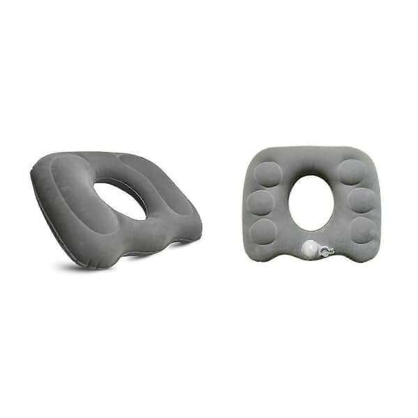 Memory Foam Donut Pude til Halebenstøtte, Oppustelig Sædepude til Smertelindring