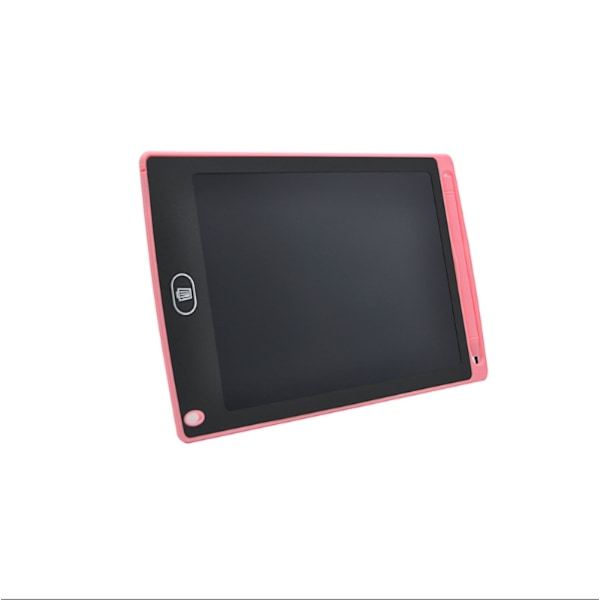 Färgglad LCD-skrivplatta, ritplatta i tum, grafisk surfplatta med tangentlås, handskriftsklotterplatta, barnleksaker, presenter till pojkar och flickor (Rosa)