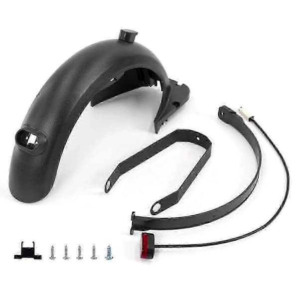 Max G30 G30LP Elscooter Stänkskärm med Bakljusfäste Svart Black