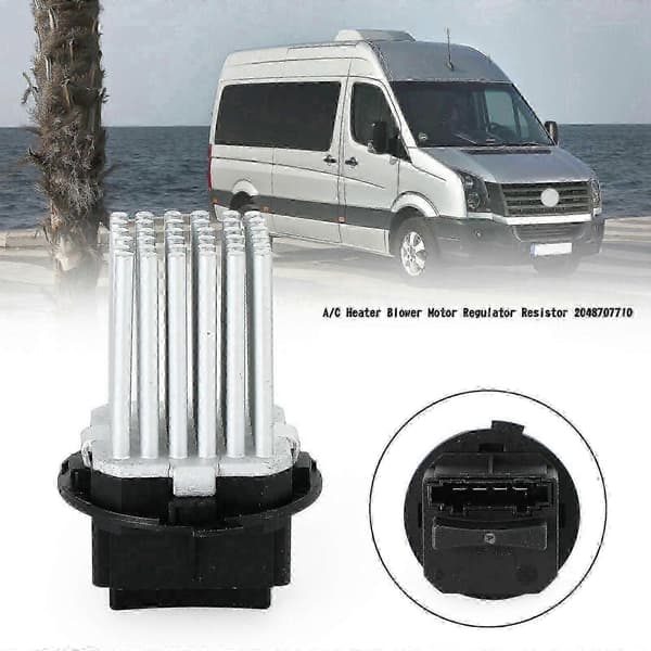 Varmelegememodstand til Mercedes Sprinter A/C blæsermotor sort black