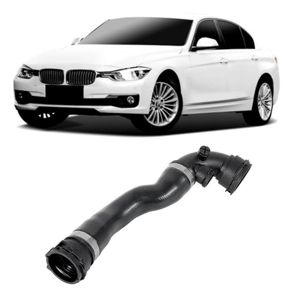 Radiatorslange vandrørledning til - E46 320 323 325 328 330 sort black