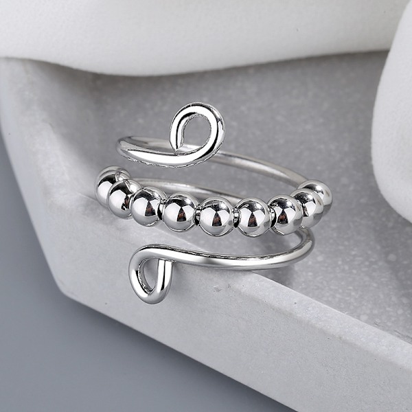 Antistressring justerbar koppar 4-pack