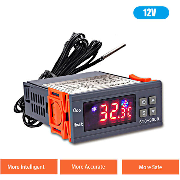 12V Temperaturregulatorbrytare