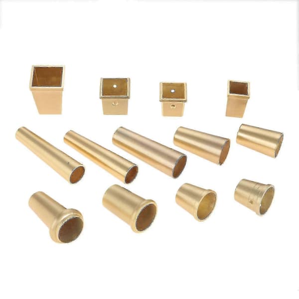 Möbelfotsskydd i massiv koppar för stols- och bordsben