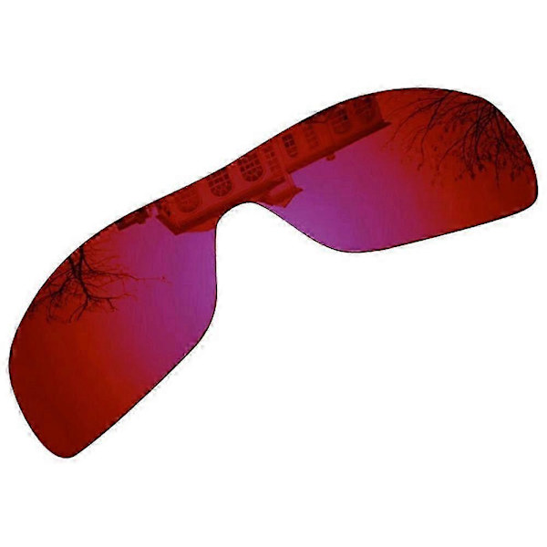 Ekstra linser til Oakley Batwolf solbriller - Grå dyb rød Deep Red