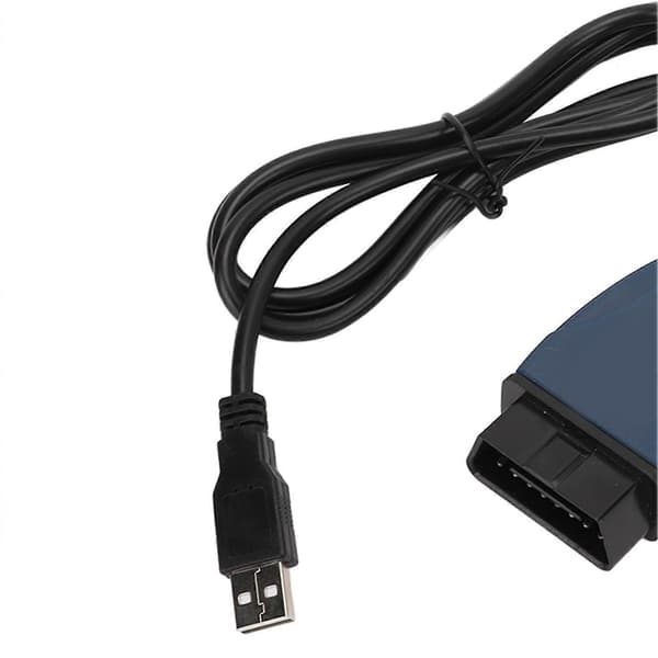 USB-interface K+DCAN-kabelkontakt OBD2-scanningsdiagnoseværktøj til E60 E61 E81 E70 E83 E87 E90 E91 E92 E93