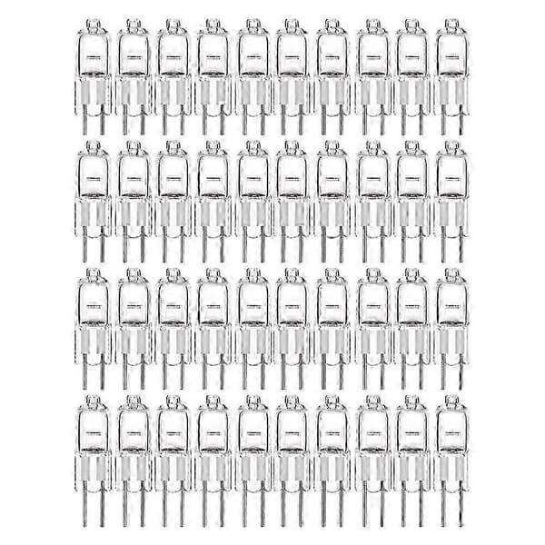 20-pack G4 Halogenlampor Varmvit 20W 12V för Heminredning