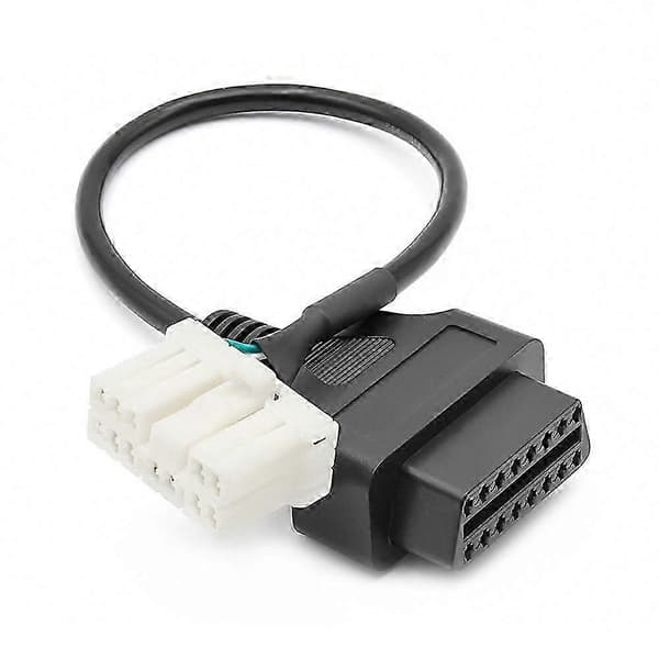 Til Tesla Model X / S 2012-2015 OBDII til 12-bens OBD-adapterkabel