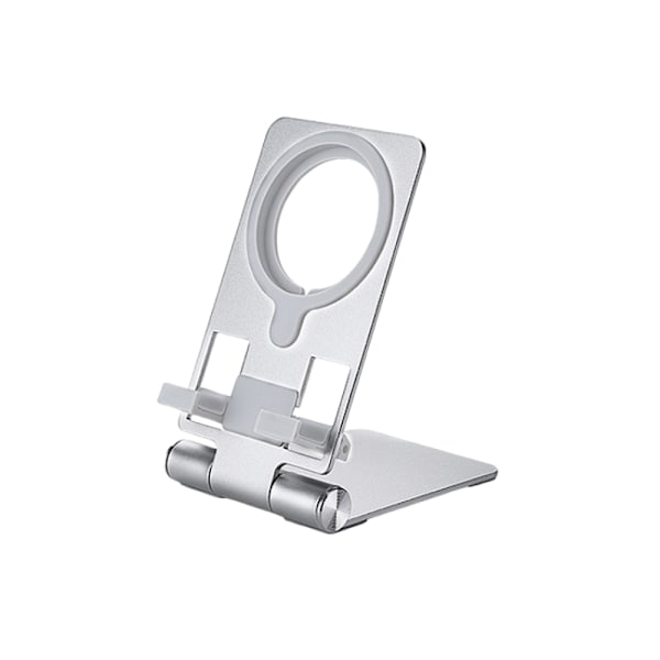 MagSafe magnetstativ för bekväm laddning Silver Sølv