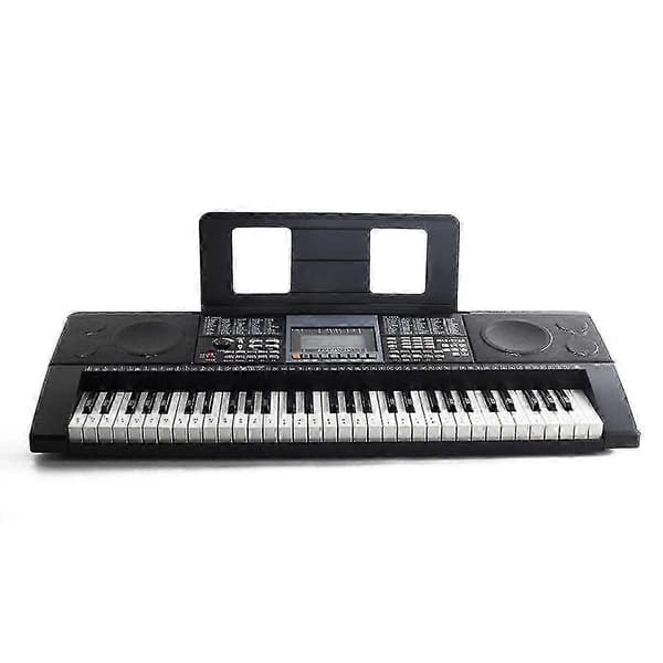 Elektronisk klavernodeholder Elektronisk keyboardnodeholder Kompakt design Praktisk læsning, 1 sæt