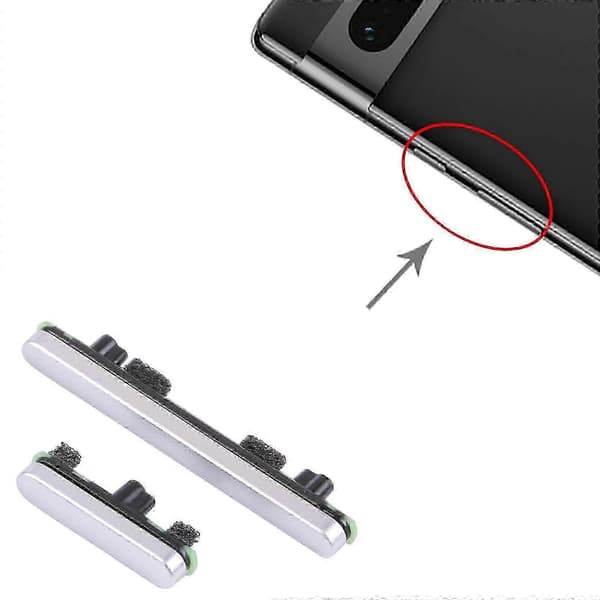 Kontrolknap til lydstyrke og tænd/sluk til Google Pixel 7 Pro-kompatibilitet