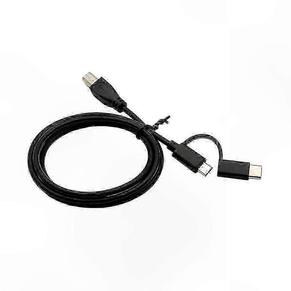 OTG-kabel til smartphones til printer Micro USB Type C USB-B-ledning Datakabeladapter Tilslutningsløsning 2m 2m