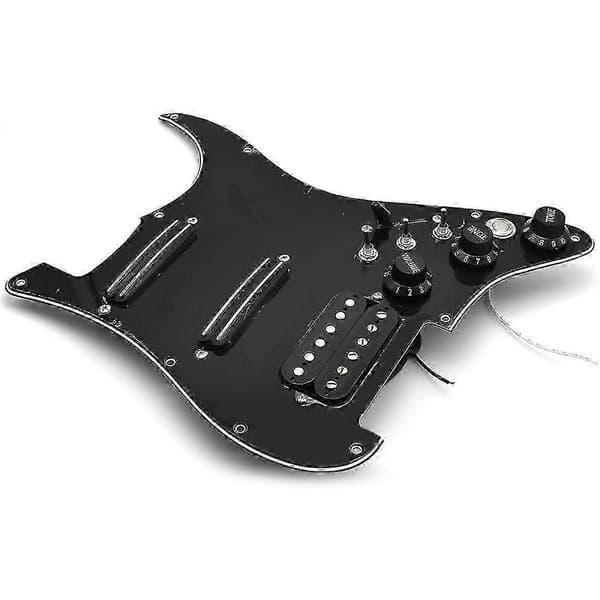 Elgitarr Plektrumskydd Pickup Med Singlecut Kabeldragning Förkopplad Gitarr Plektrumskydd För Strat G