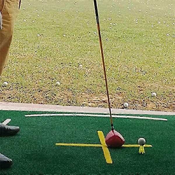 Golf Simulator Tees, 19 stk. træningsgolftees til græs og driving range indendørs tee golftræningstee som vist as shown