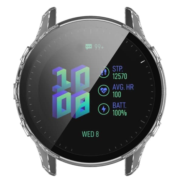 Skyddsfodral för Garmin Forerunner 955 med härdat glas
