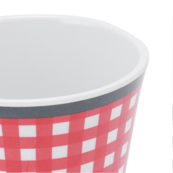 Mugg i imitationsporslin, melaminkopp